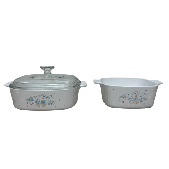 Corning Ware Other - VTG Corning Ware Country Cornflower casserole dishes set of 2